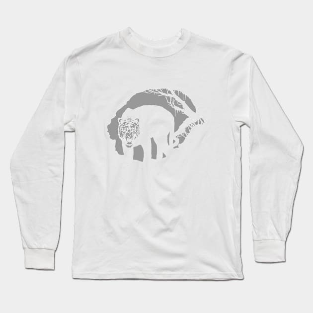 Tiger Long Sleeve T-Shirt by NSlover